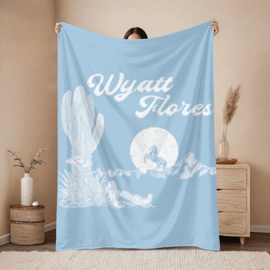 Discover Wyatt Flores -  Limited edition Throw Blankets