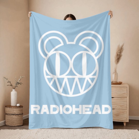 Discover Vintage Radiohead Throw Blankets