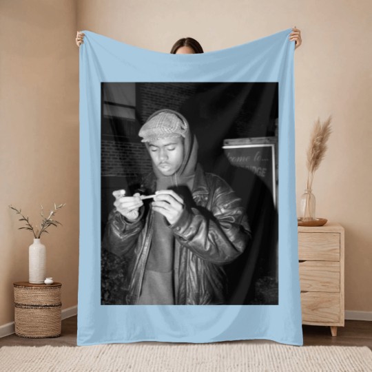 Discover Nas Throw Blankets Hip Hop Vintage Throw Blankets