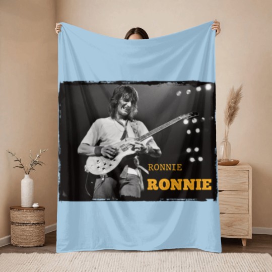 Discover Ronnie Wood Throw Blankets