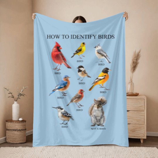 Discover Bird Throw Blankets, How to Identify Birds Throw Blankets