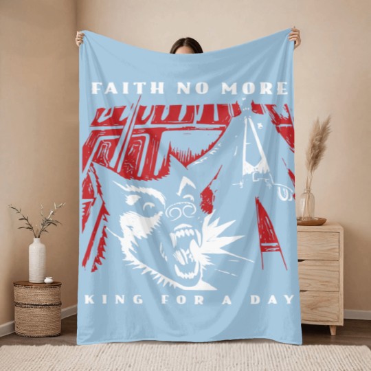 Discover Faith No More King For A Day Throw Blankets