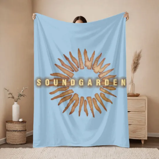 Discover Soundgarden - Black Hole Sun Throw Blankets