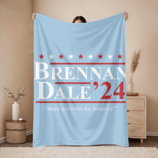 Discover Step Brothers Brennan Dale 2024 Election Throw Blankets