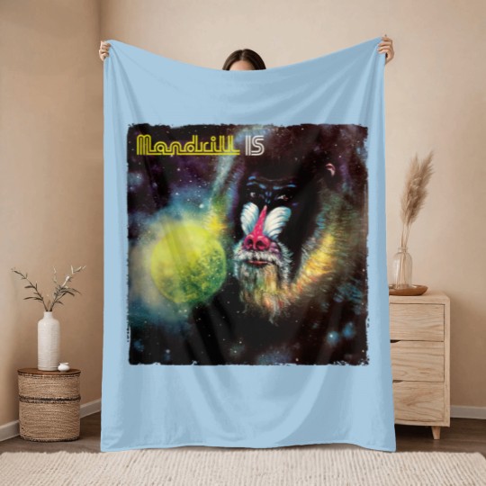 Discover Mandrill Throw Blankets