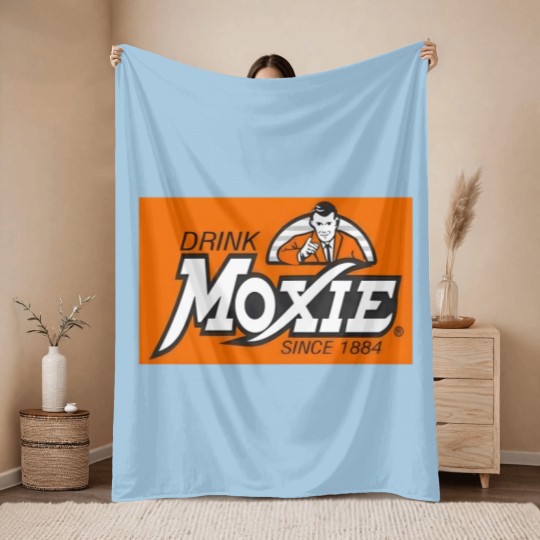 Discover Moxie. Throw Blankets