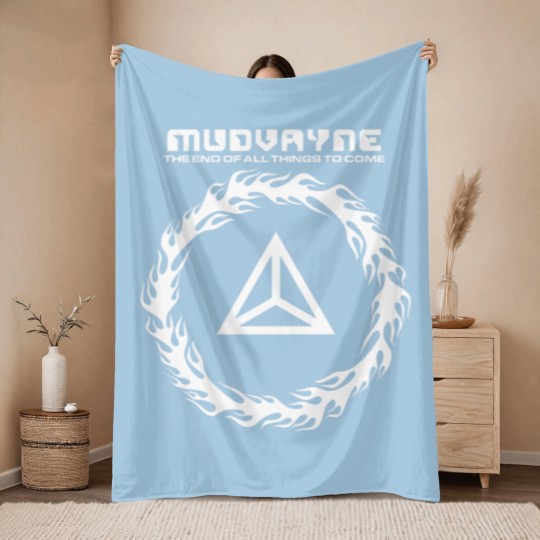 Discover Mudvayne Logo Throw Blankets