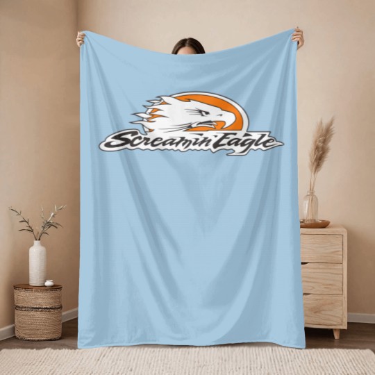 Discover Screamin Eagle Heart Throw Blankets