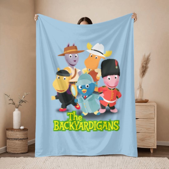 Discover After that it’s all learned the backyardigans Throw Blankets