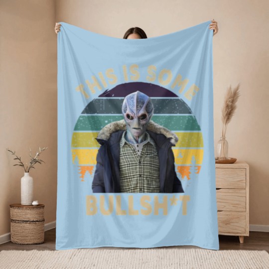 Discover This Is Some Bullsht Throw Blankets
