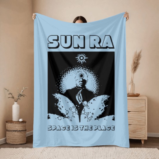 Discover Sun Ra Throw Blankets