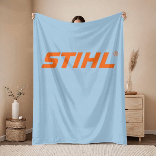 Discover STIHL-Logo Throw Blankets