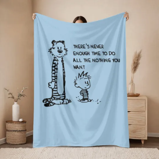 Discover Calvin And Hobbs Calvin And Hobbs Calvin And Hobbs Throw Blankets