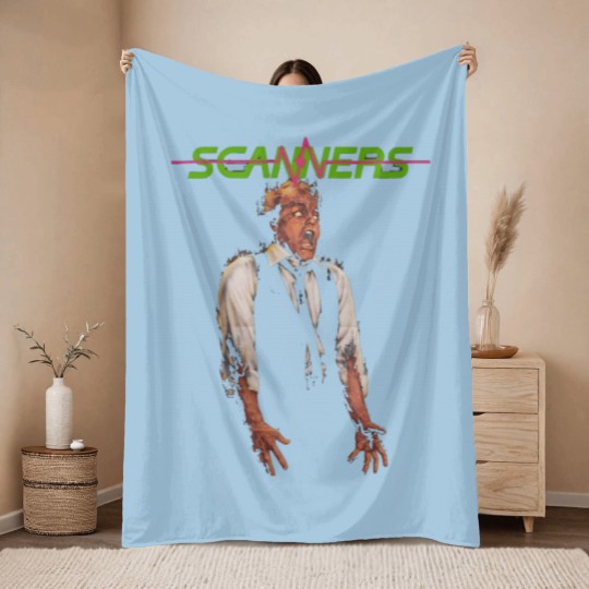 Discover Scanners Throw Blankets