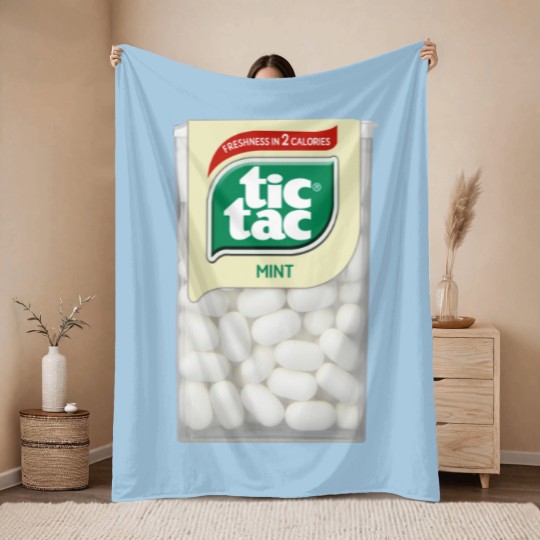 Discover Tic tac mints Throw Blankets