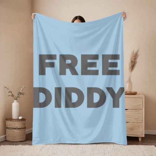 Discover Free Diddy , Funny Puffy Throw Blankets, Offensive Throw Blankets
