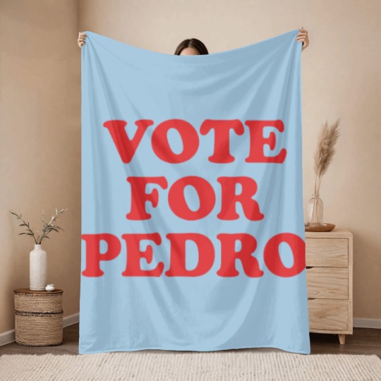 Discover Vote for Pedro Throw Blankets - Napoleon Dynamite Cult Classic Throw Blankets for Fans
