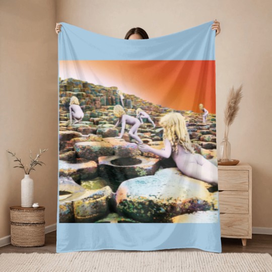 Discover Houses of the Holy (HQ) 1 Throw Blankets