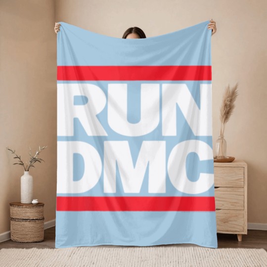 Discover run dmc  Throw Blankets