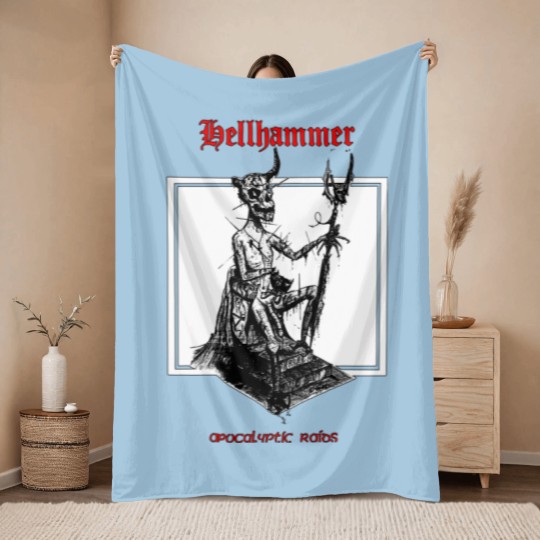 Discover Hellhammer Throw Blankets