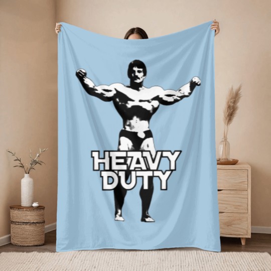 Discover Mike Mentzer Heavy Duty Throw Blankets