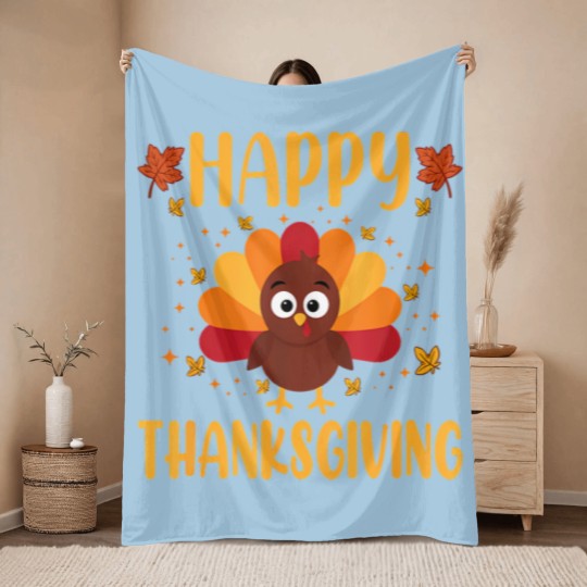 Discover Happy Thanksgiving Throw Blankets Thanksgiving Throw Blankets Family Thanksgiving Throw Blankets Thanksgiving Food Throw Blankets Thanksgiving Vacation Throw Blankets Throw Blankets