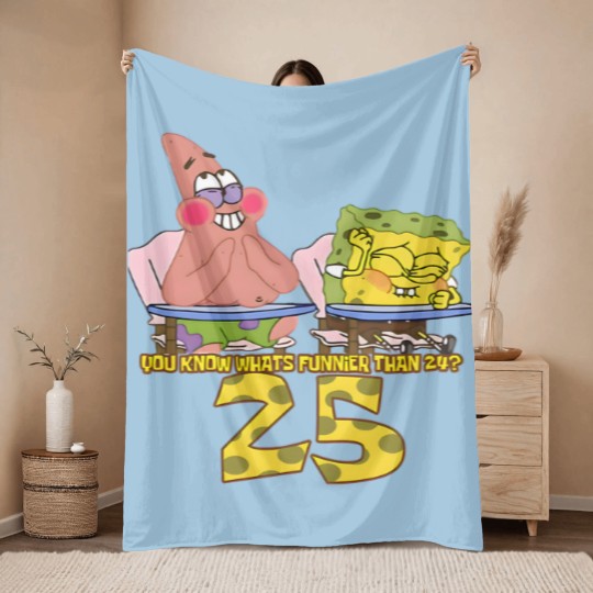 Discover Squarepants You Know Whats Funnier Than 24 Throw Blankets