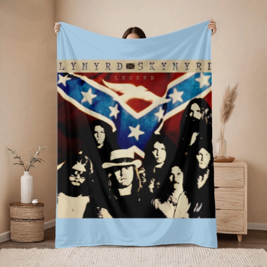 Discover Lynyrd Skynyrd Throw Blankets