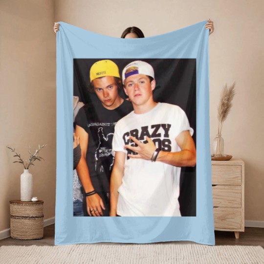 Discover Frat Narry Graphic Throw Blankets, Frat Boy Niall Throw Blankets, Harry And Niall Frat Boy Throw Blankets