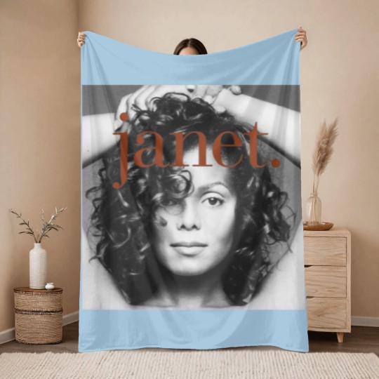 Discover Janet Jackson Throw Blankets