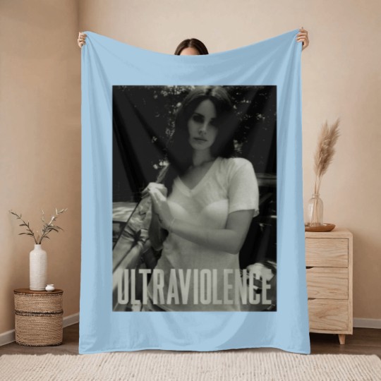 Discover Lana Del Rey Ultraviolence Throw Blankets, Vintage Fan
