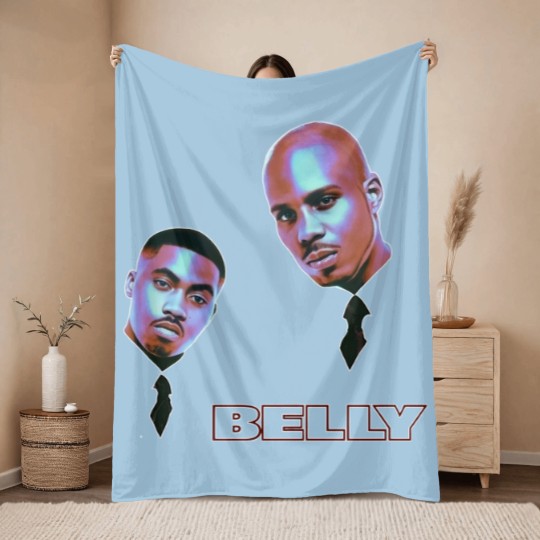 Discover NAS & DMX Throw Blankets belly movie vintage rap Throw Blankets 90s
