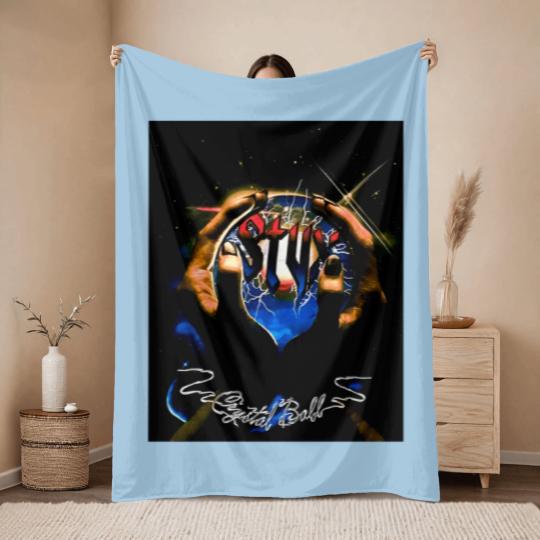 Discover Tommy Shaw Styxs Crystal Ball Throw Blankets