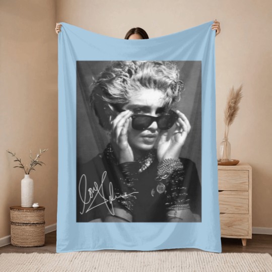 Discover Madonna 2024 Tour Throw Blankets, Madonna Fan Gift Throw Blankets