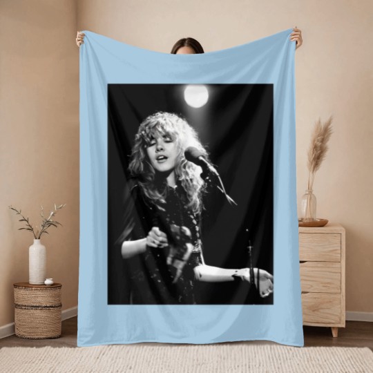 Discover Stevie Graphic Throw Blankets, Nick tour