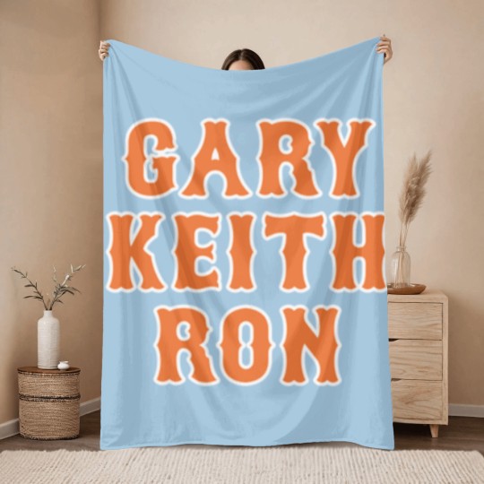 Discover GARY, KEITH, RON Throw Blankets