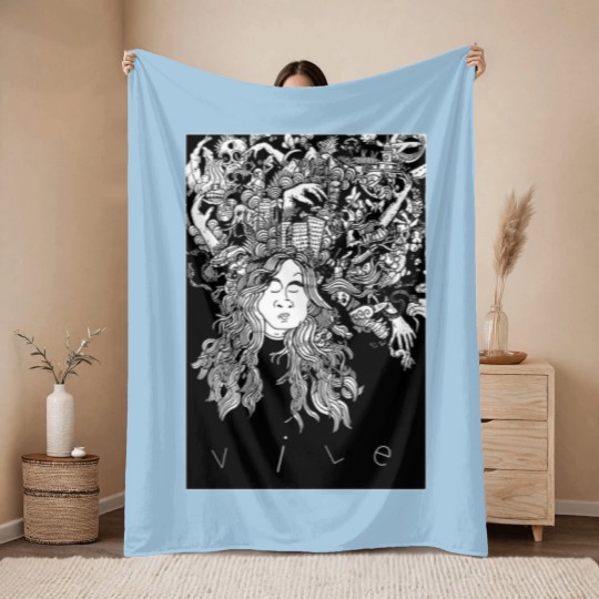 Discover VILE - Kurt Vile Throw Blankets