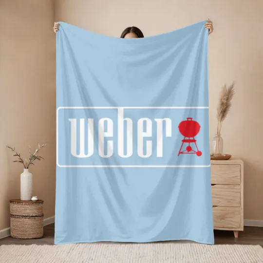 Discover Weber Outdoor Charcoal Grills BBQ New BBQ Throw Blankets