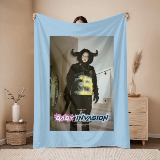 Discover Harmony Korine EDGLRD Baby Invasion Movie 2025 NYC Release Party Throw Blankets