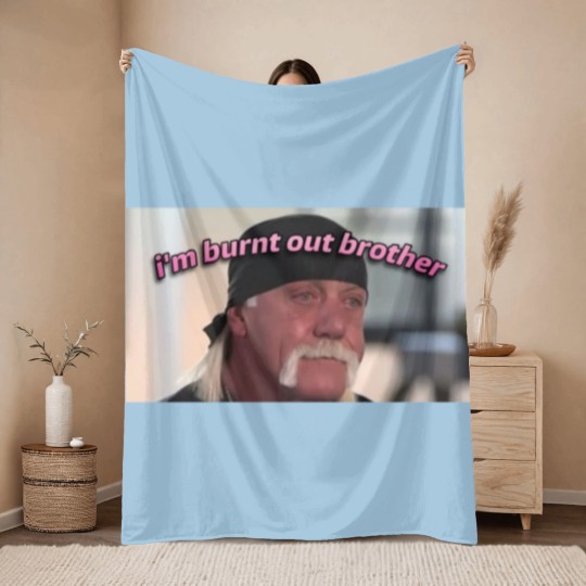 Discover Hulk Hogan Throw Blankets