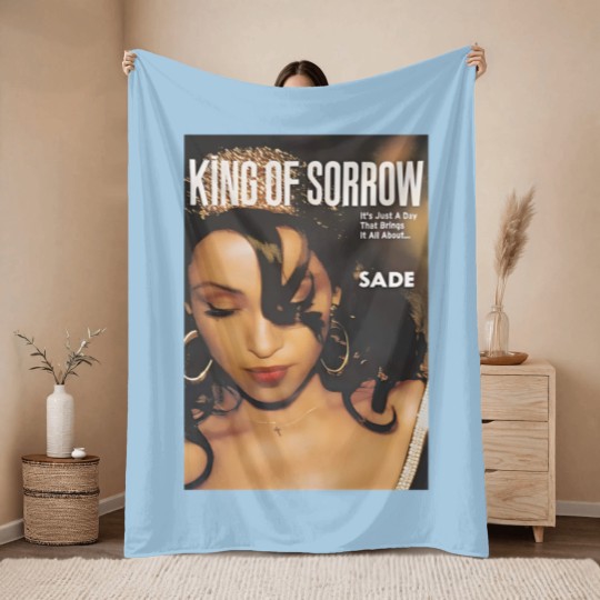 Discover Sade, KING of SORROW! Janet Jackson, erykah badu, sza Throw Blankets