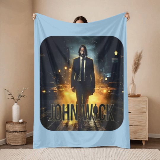 Discover Unisex John Wick Throw Blankets of a Throw Blankets Classic Throw Blankets
