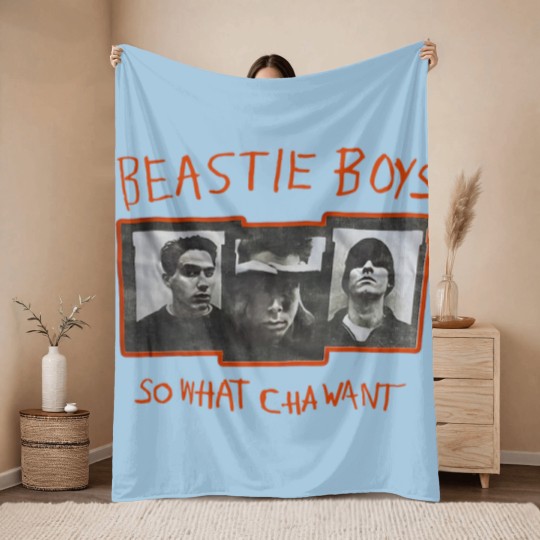 Discover BEASTIE BOYS So What Cha Want Throw Blankets, Beatie Boys Throw Blankets