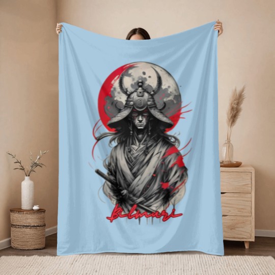 Discover bilmuri samurai Throw Blankets
