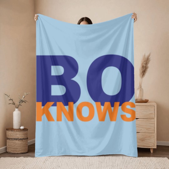Discover BO KNOWS Throw Blankets