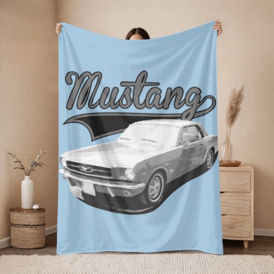 Discover Mustang - Mustang - Throw Blankets
