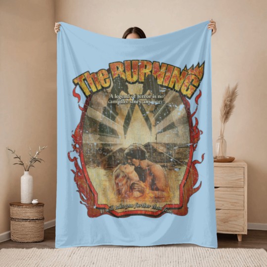 Discover The Burning 1981 Throw Blankets