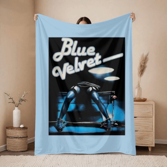 Discover Blue Velvet Movie David Lynch Throw Blankets Unisex Short Sleeve Cotton Throw Blankets
