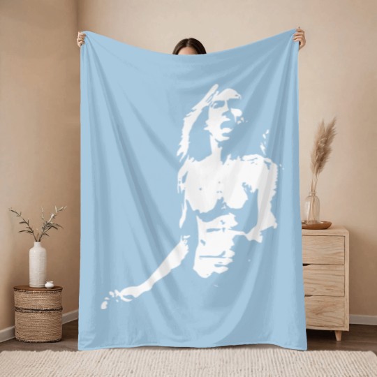 Discover Iggy Pop Throw Blankets