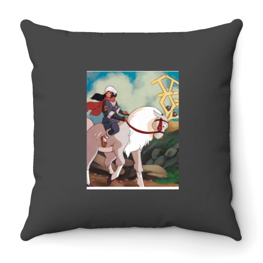 Discover Fighting Creatures - Princess Mononoke Crossover Graphic Throw Pillows